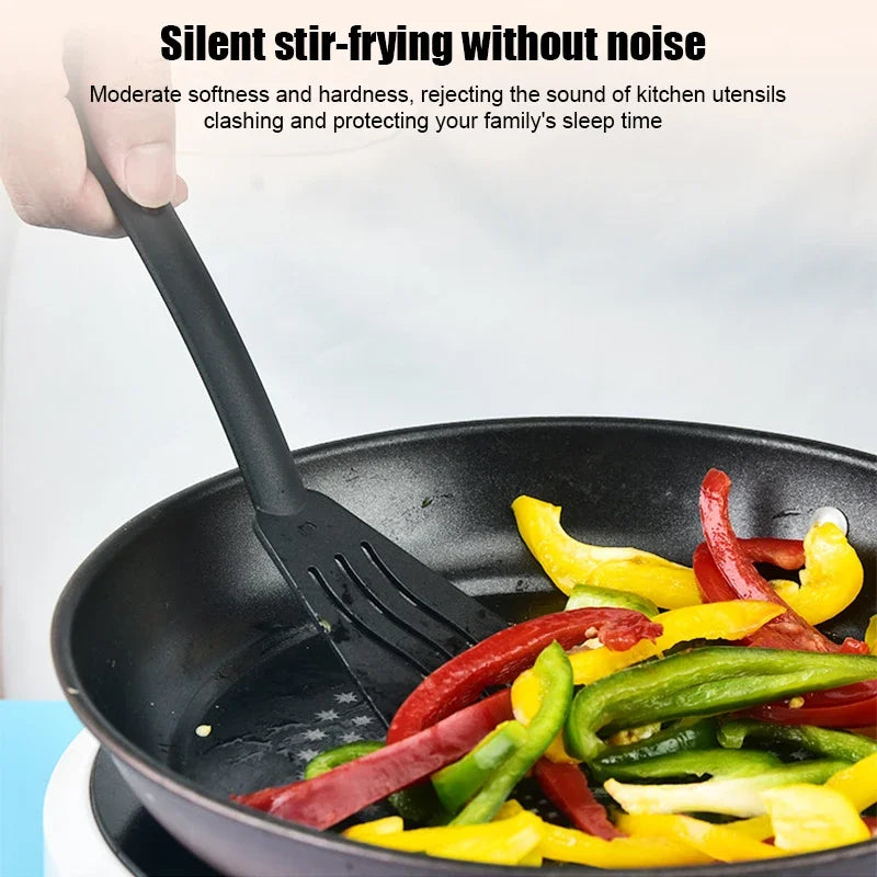 1/3pcs Nylon Utensils Cooking Slotted Turner Solid Spoon