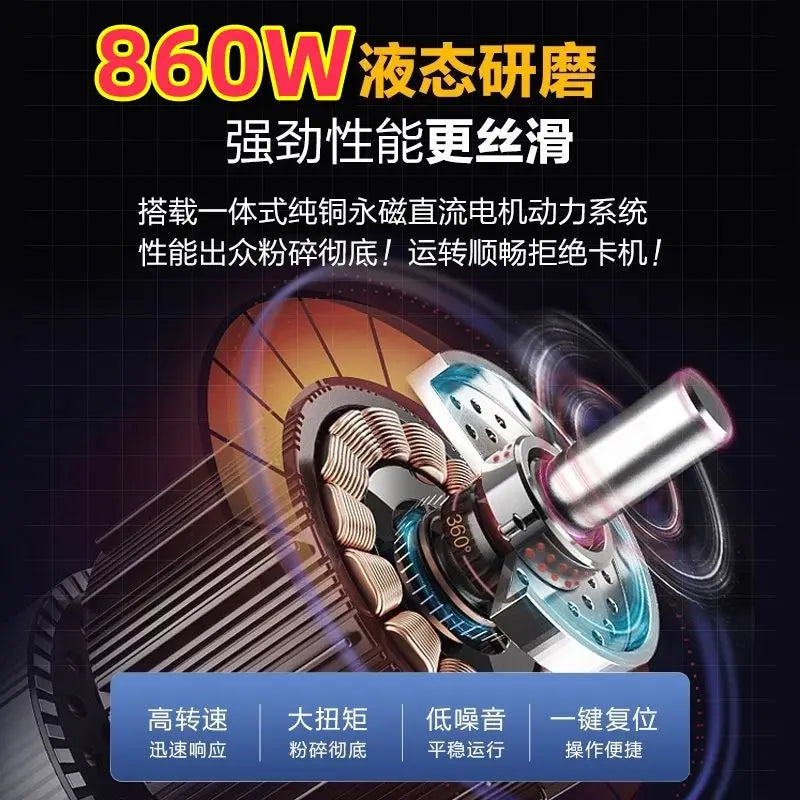 Garbage Processor Food Waste High-Power Crusher Grinder Grinding