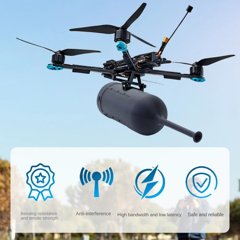 Nczoboe Fpv Long Distance Invisible Optical Fiber Cable