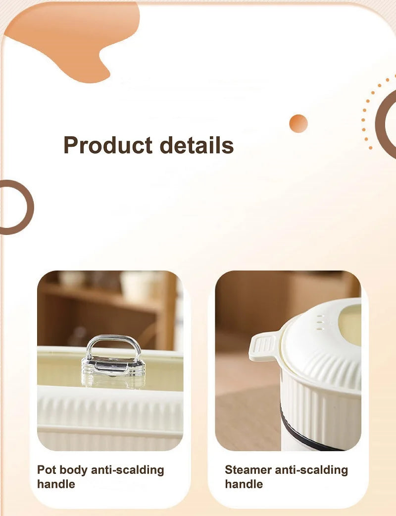 6l Double Liner Electric Pot Large Capacity Non-Stick