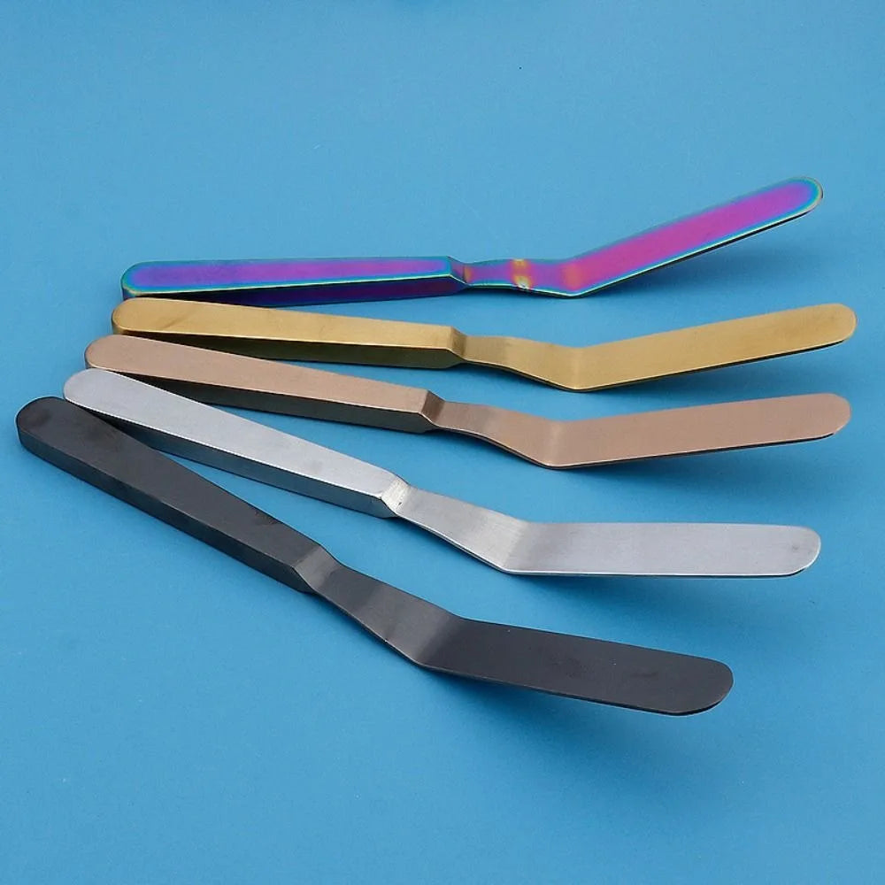 Stainless Steel Butter Scraper Inch Comfortable Grip Cake