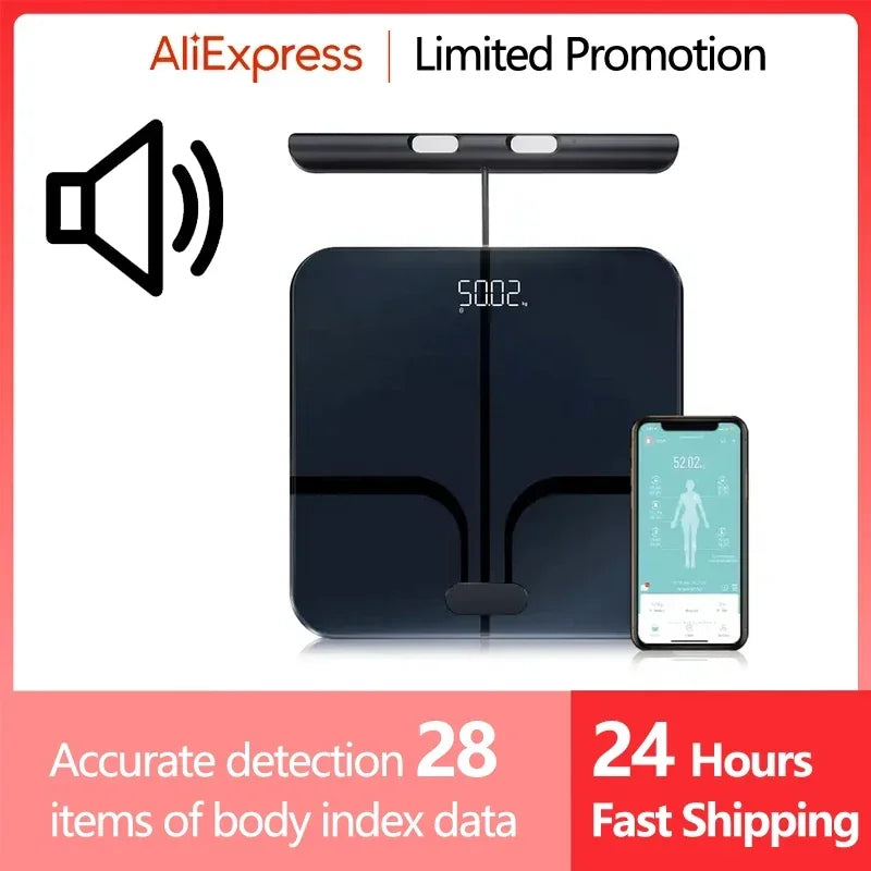 Smart Bioimpedance Scale Smart Body Composition Scale Digital