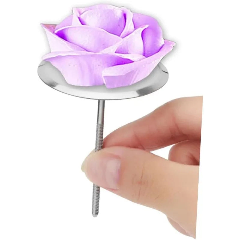 6pcs Stainless Steel Mounting Nails Pastry Nails Cake
