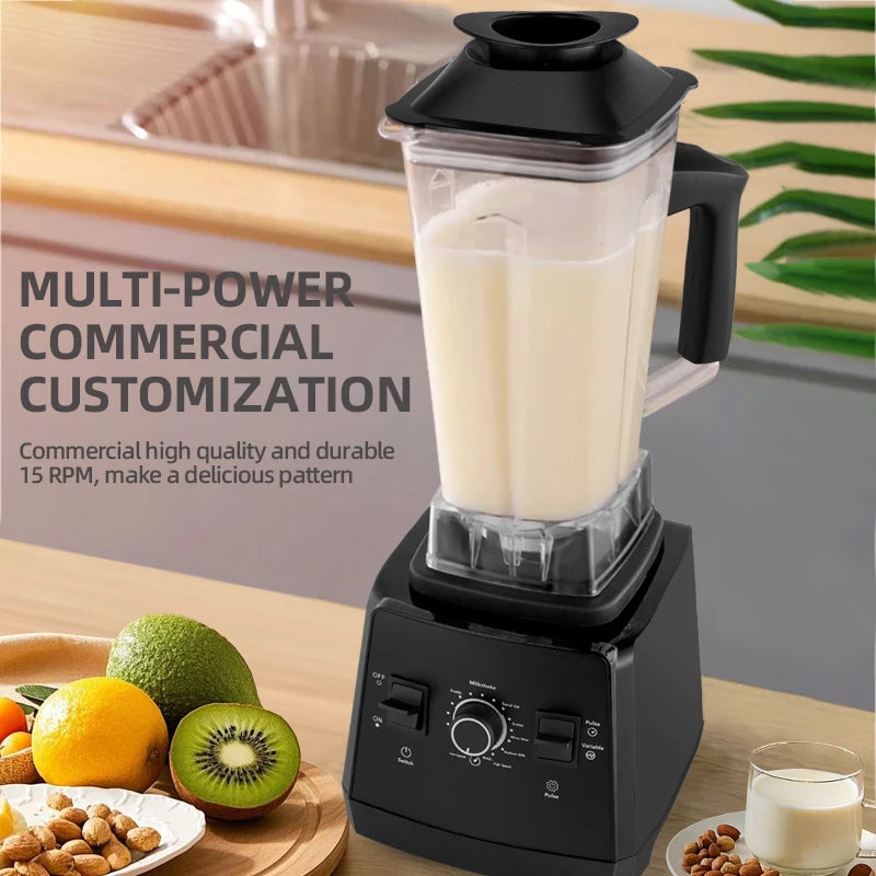 220v Heavy Duty Commercial Blender Juicer Fruit Mixer