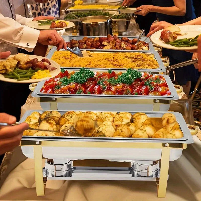 Buffet Baking Tray Quart Golden Baking Tray Buffet