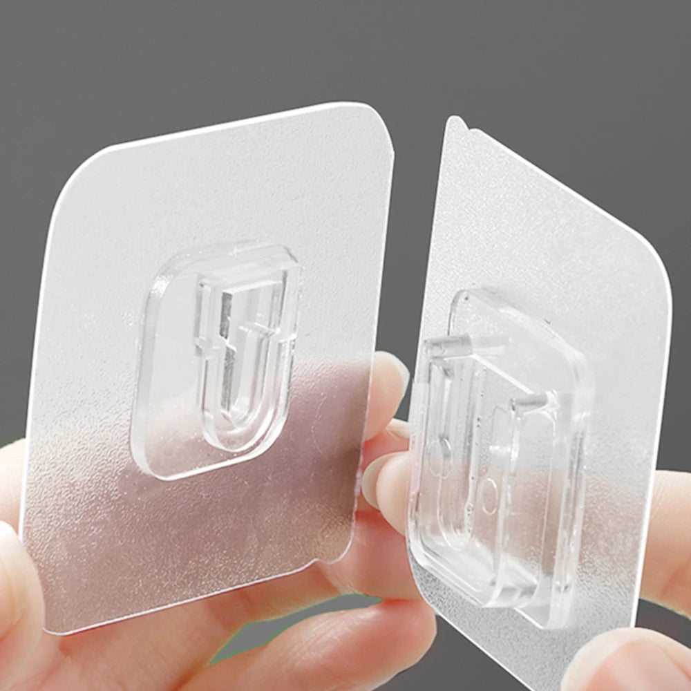 Double-Sided Adhesive Wall Hook On Hangers Stickers Hooks