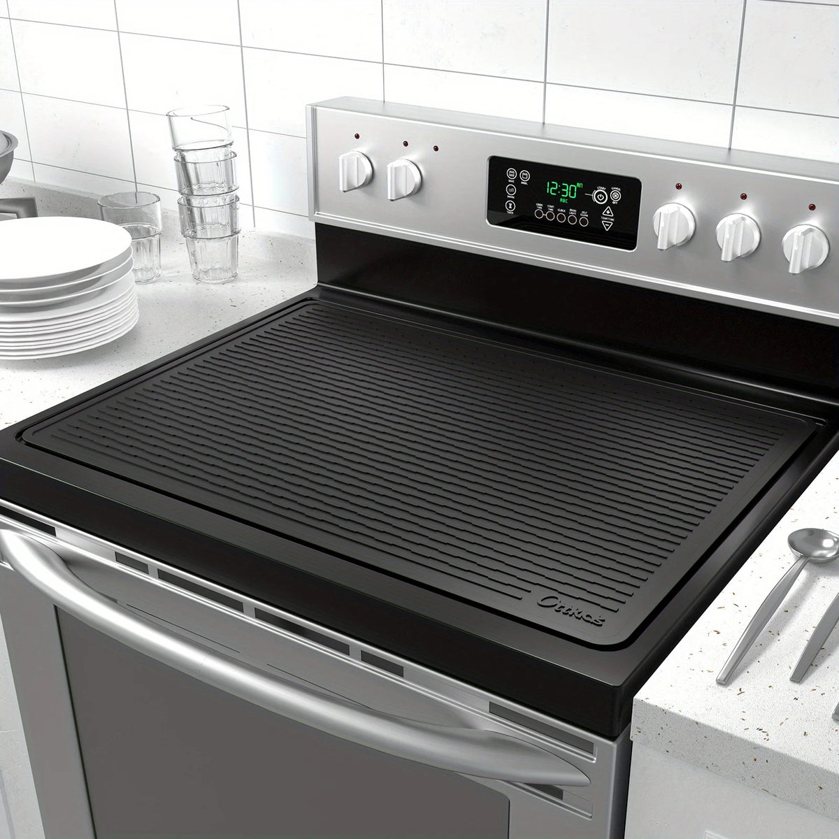Thickened Stove Cover Silicone Stove Mat Oven Cover