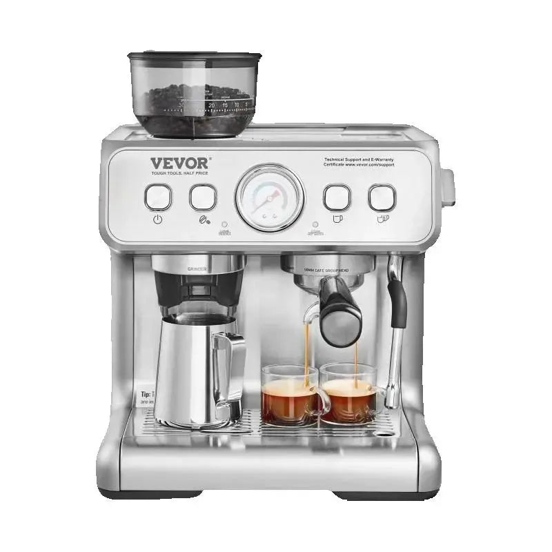 Succebuy Espresso Machine Grinder 15 Bar Semi-Automatic Espresso