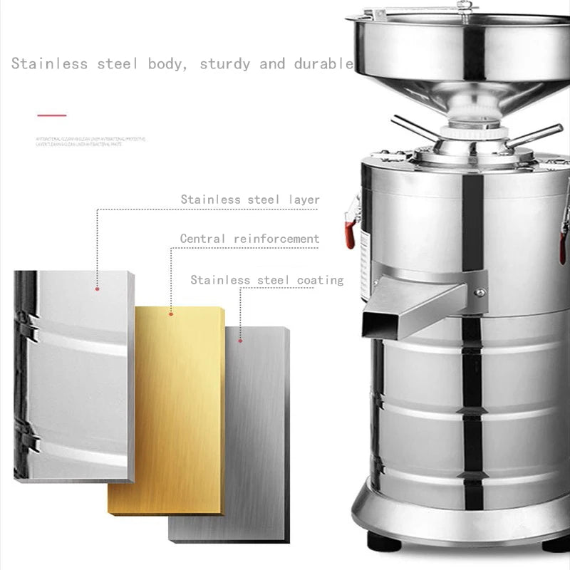 110v 220v Peanut Butter Maker Machine Sesame Nut