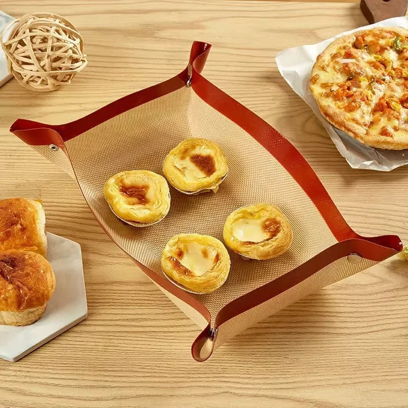 Silicone Baking Mat Button Non-Stick Reusable Heat Resistant