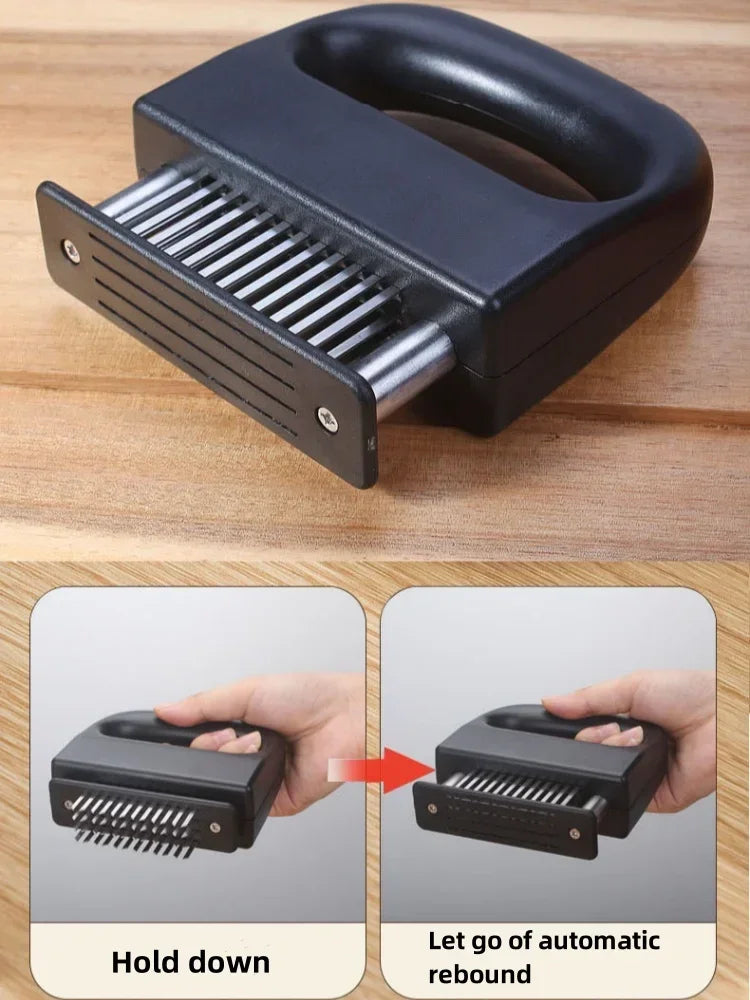 Meat Tenderizer 48 Stainless Steel Blades Ultra Sharp