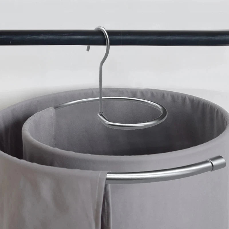 Rotating Spiral Laundry Hanger Circular Drying Rack Sheets