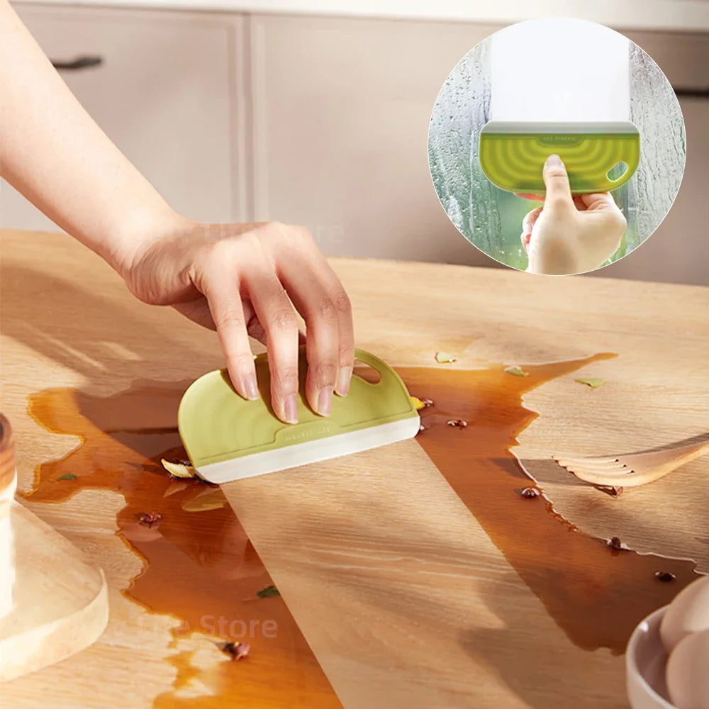 Non-Scratch Soft Silicone Handy Squeegee Sink Countertop Squeegee