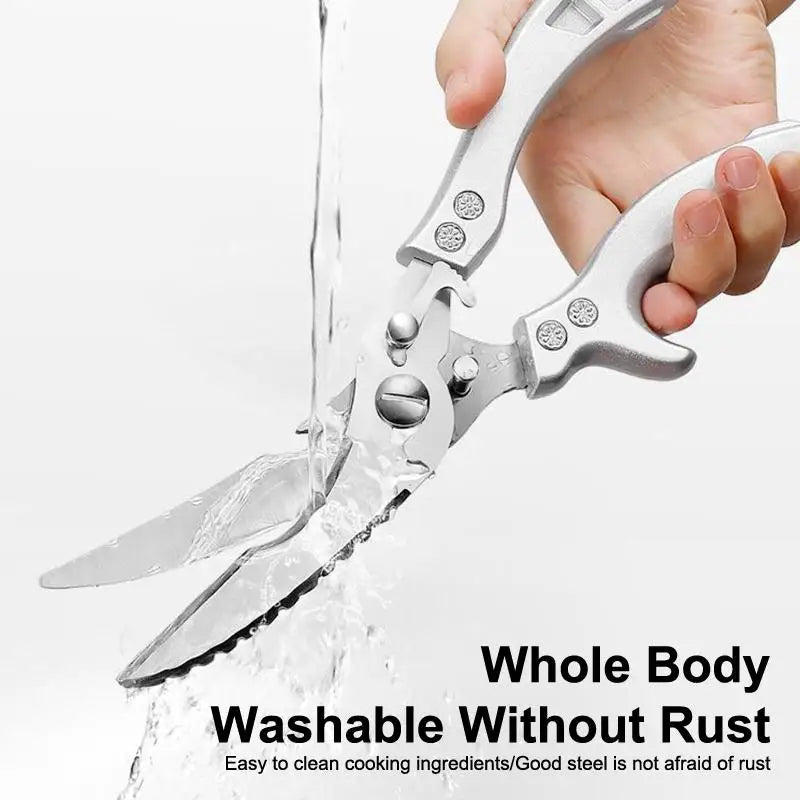 Multipurpose High Carbon Steel Chicken Scissors Ultra Sharp