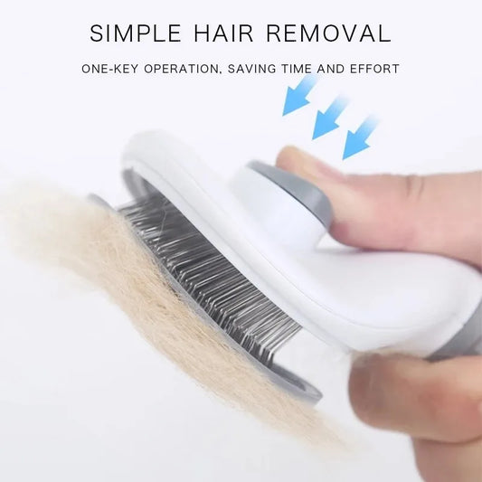 Pet Dog Brush Cat Comb Self Cleaning Pet