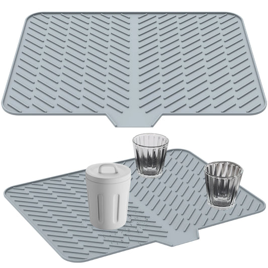 Dish Drying Mat Ultra Absorbent Silicone Dish Drying