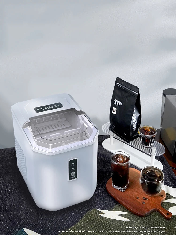 Hibrew Ice Maker Machine Automatic Ice Maker Self-Cleaning