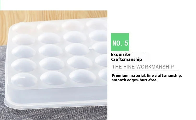 1pcs Simple Egg Box 30-Grid Refrigerator Storage Box