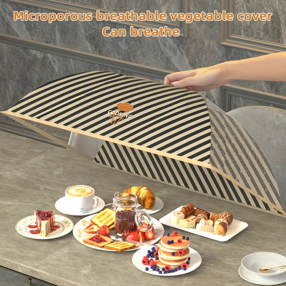 Foldable Food Covers Umbrella-Style Cover Breathable