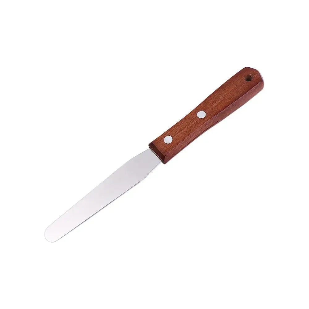 Stainless Steel Butter Scraper Inch Comfortable Grip Cake