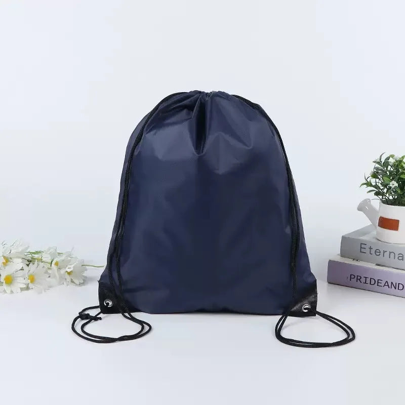 10-100pcs Customized Drawstring Backpack - Lightweight Outdoor