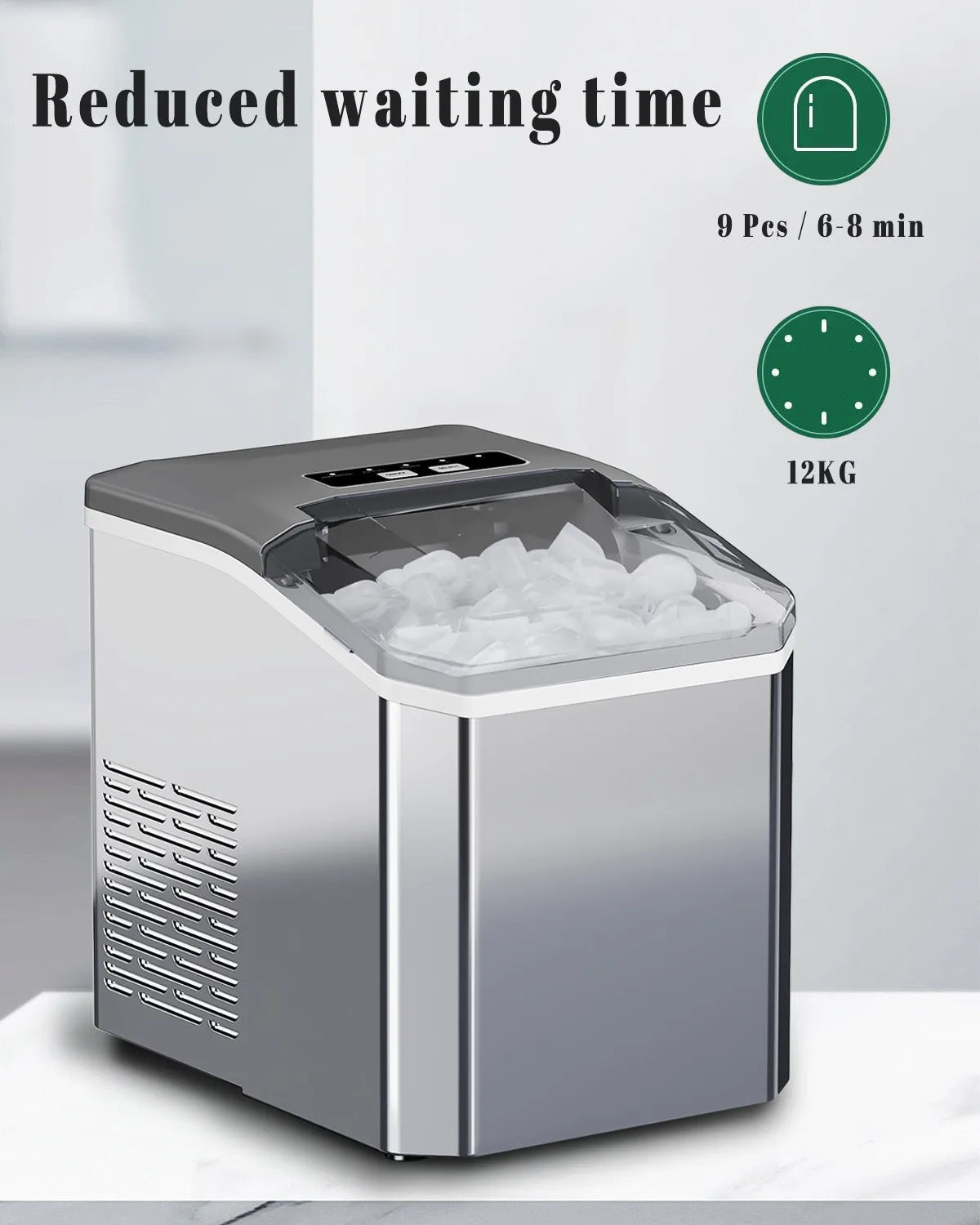 3l Small Ice Maker Mini Block Ice Dormitory