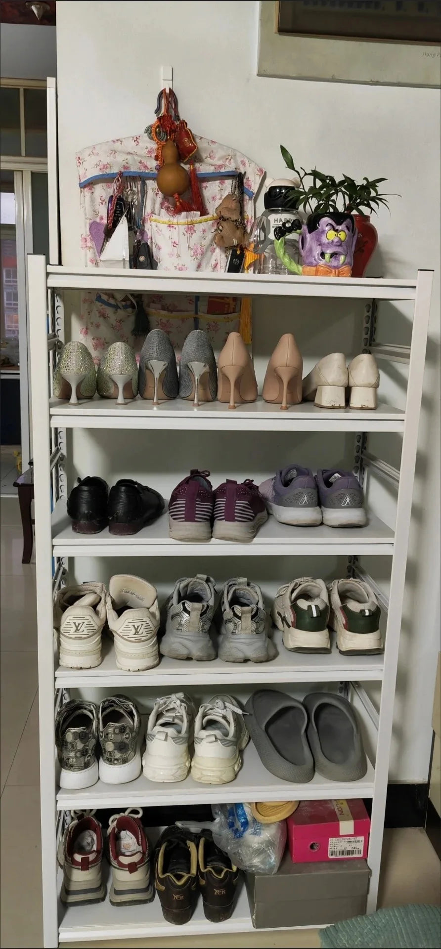 Use Storage Rack Metal Appliance Organizer Shoe Book
