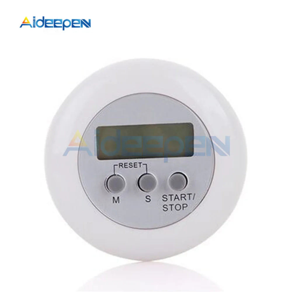 Lcd Digital Countdown Magnetic Stopwatch Timer Back Stand