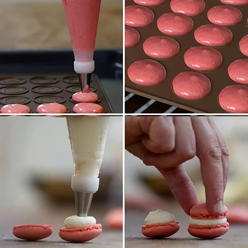 Non-Stick Silicone Macaron Macaroon Baking Pastry Mat Pastry