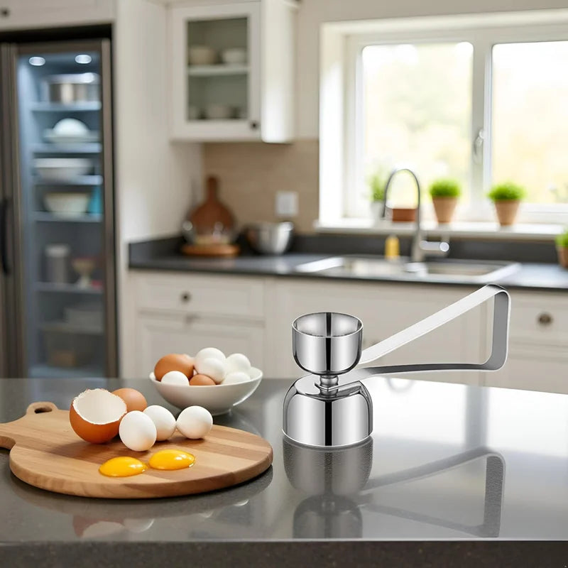 304 Stainless Steel Egg Opener Double-Headed Shell Opener