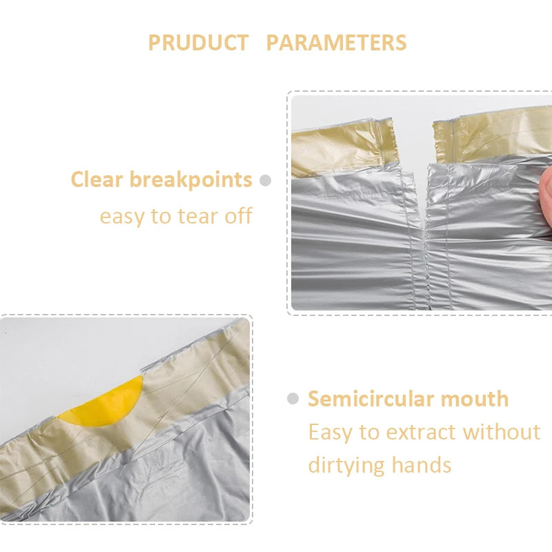 5/10/15/20 Rolls Drawstring Trash Bags Trash Can Thicken