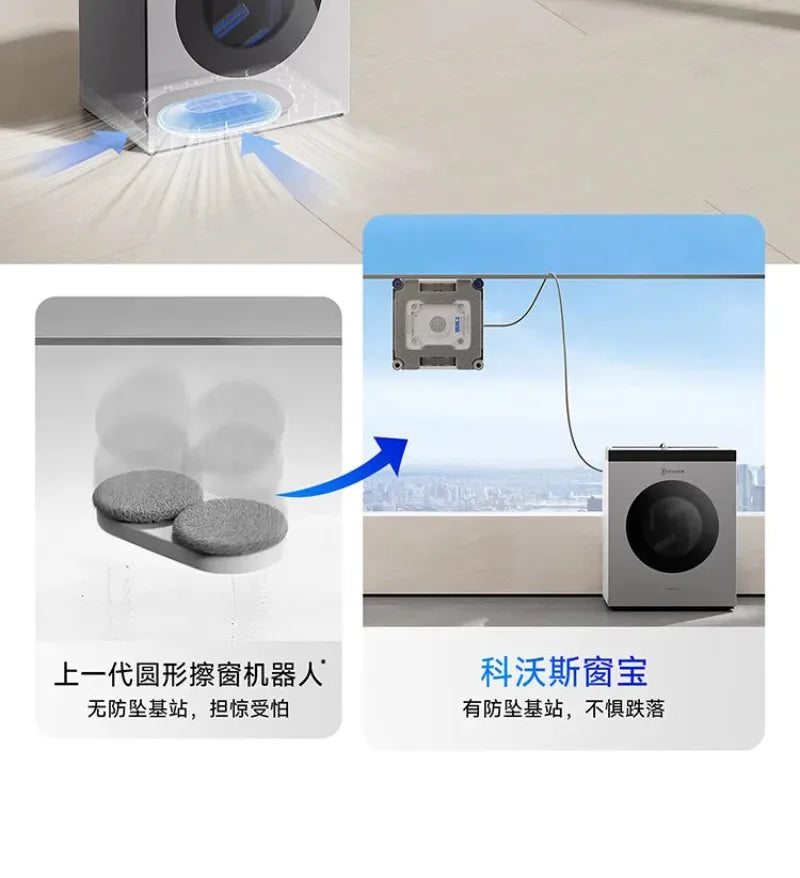 Ecovacs Water Jet Window Cleaning Robot W3 Automatic