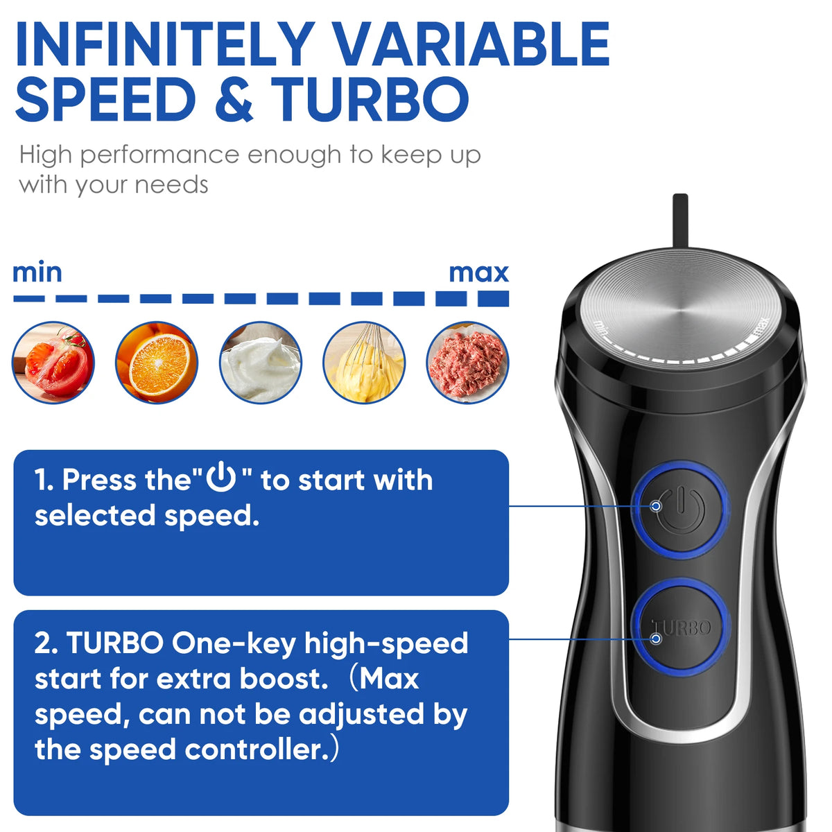 Biolomix In Immersion Hand Blender 1500w Blender 304