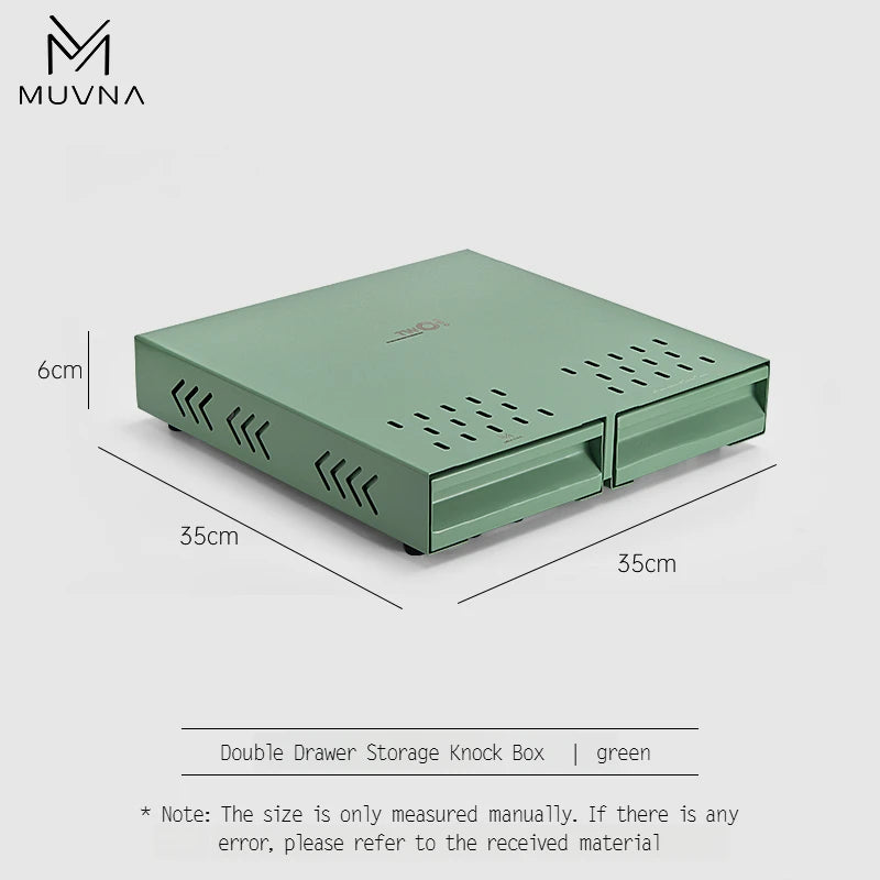 Muvna Espresso Bar Knock Box Coffee Organizer Box