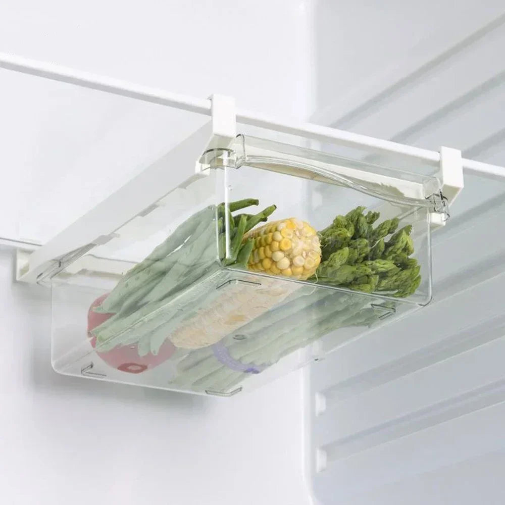 Transparent Fridge Organizer Fruit Egg Refrigerator Storage Box