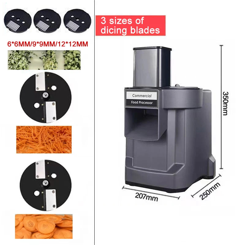 Vegetable Cutter Commercial High Power Family Party Automatic
