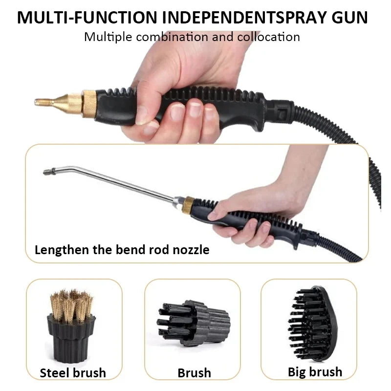 Homefish 4bar Pulse High Temperature Pressure Steam Cleaner
