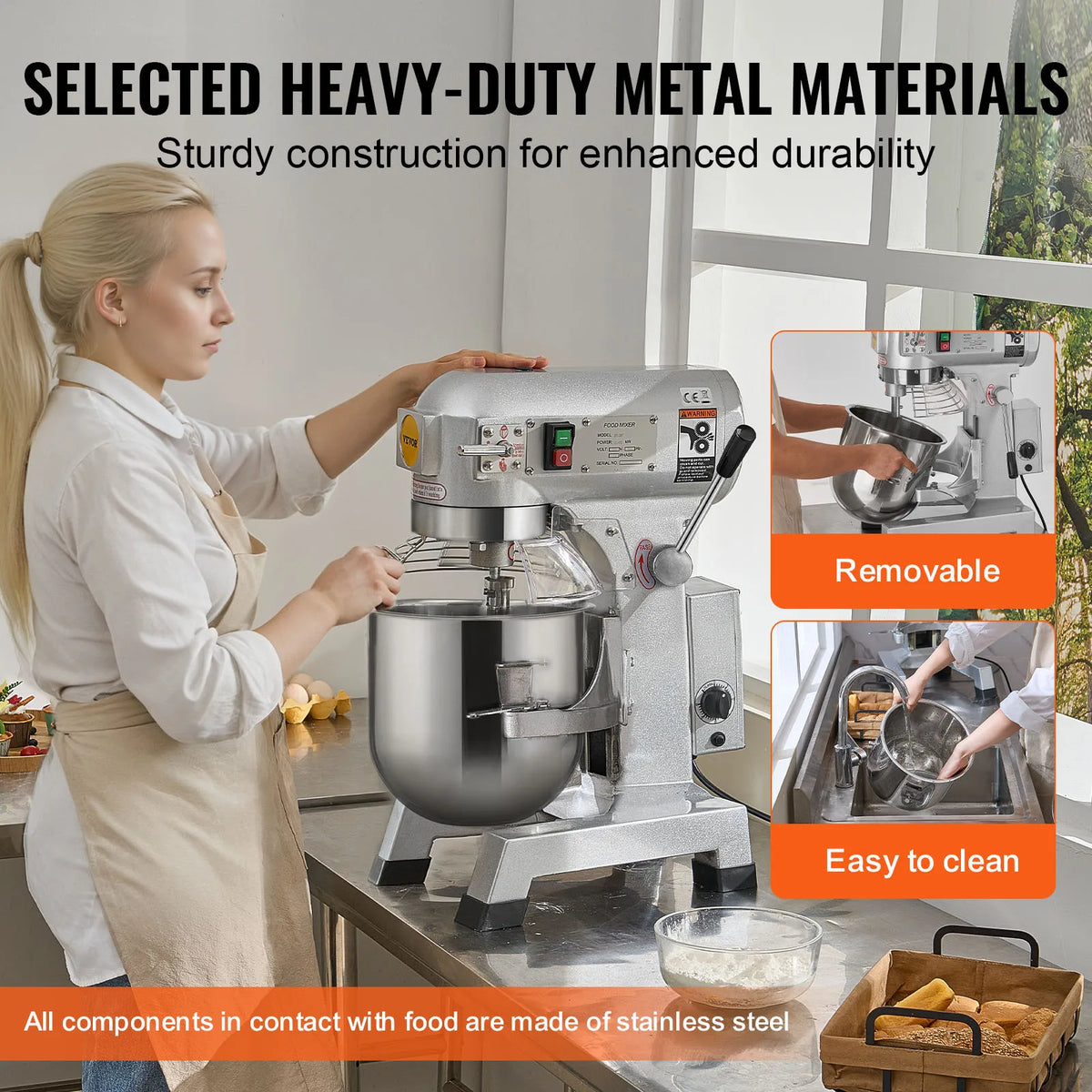 Succebuy 10l/14l/28 5l/18 7l Commercial Food Mixer Commercial
