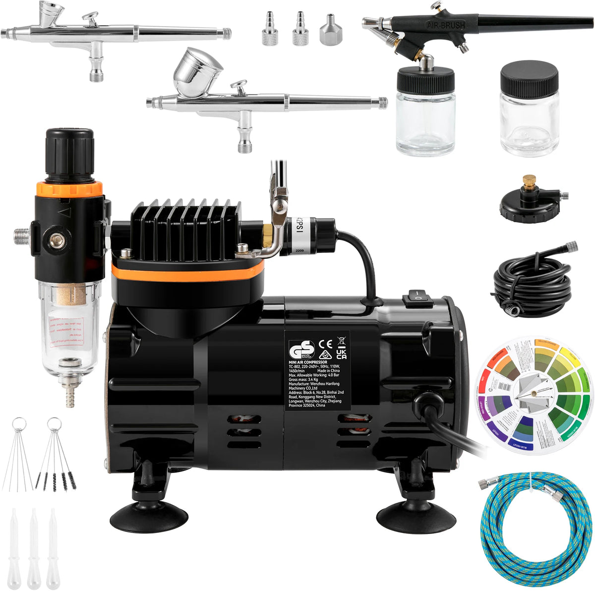 Succebuy Professional Dual-Action Airbrush 120w Electric Spray