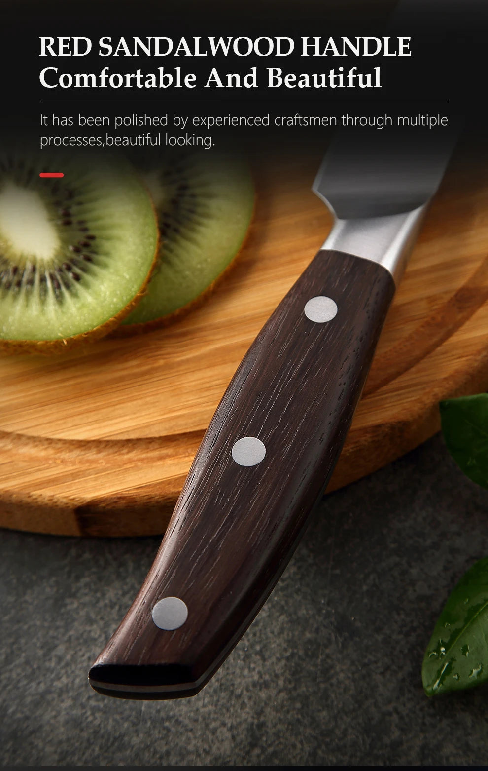 Xinzuo Knife Utility Cleaver Chef Bread Fruit Santoku