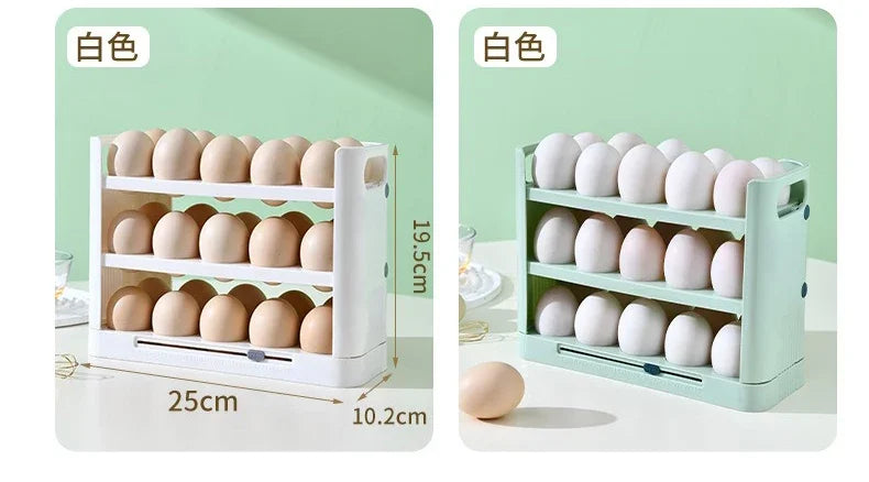 Egg Holder Refrigerator Detachable Egg Storage Organizer