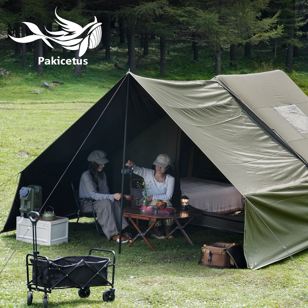 Pakicetus Inflatable Skylight Tent 4-6 Person Outdoor Family