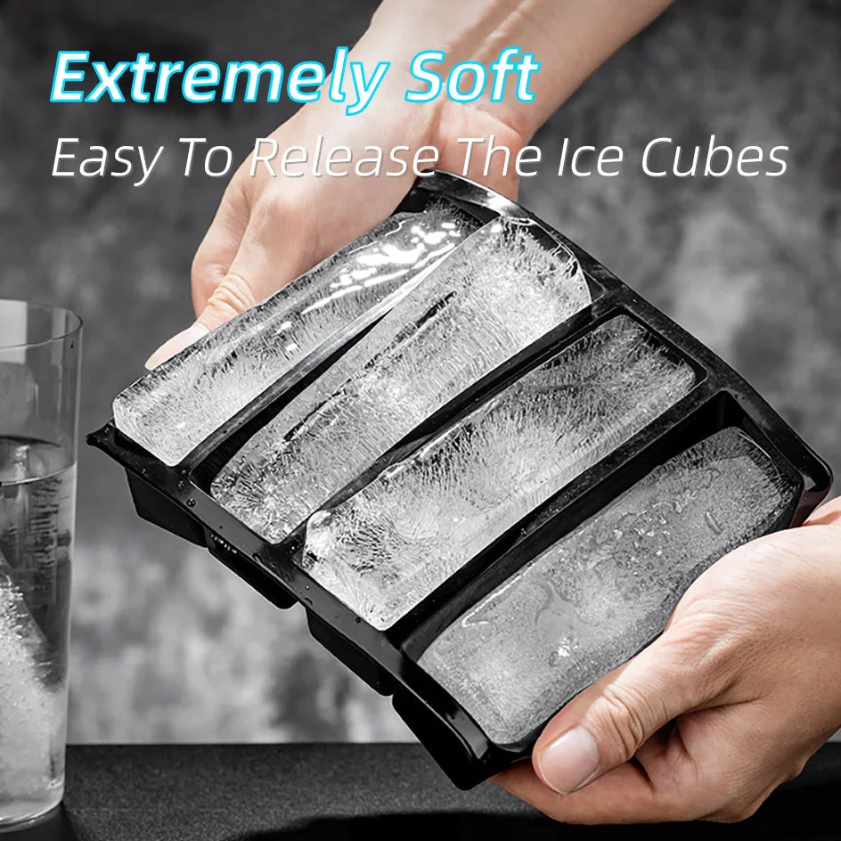 Ice Cube Tray Lid Large Long Ice Mold
