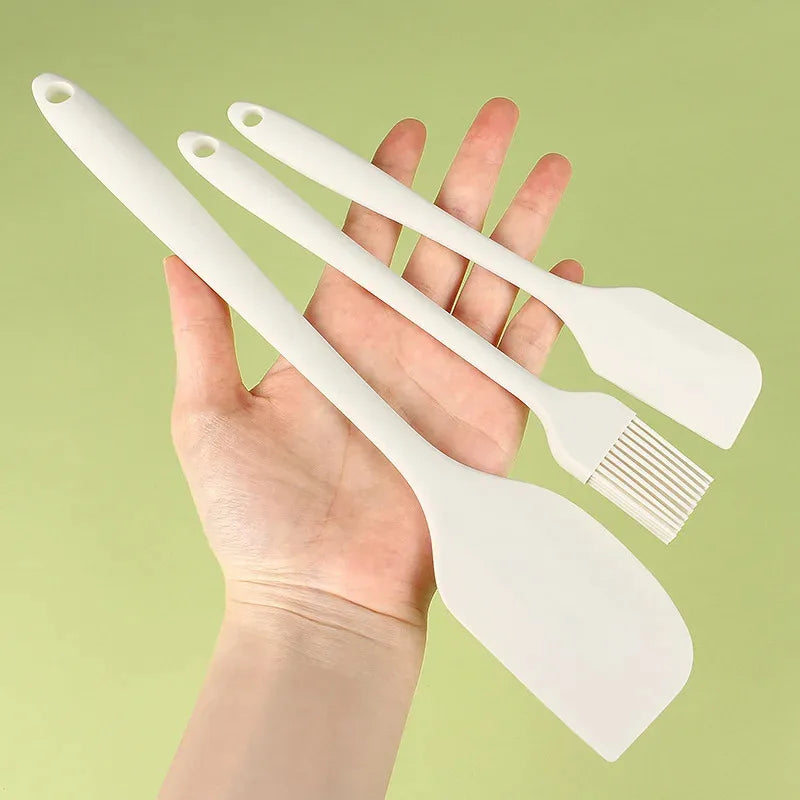 High Heat-Resistant Silicone Spatula One-Piece Seamless Cooking