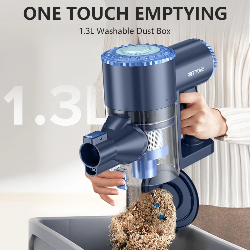 Prettycare W400 Cordless Vacuum Cleaner 25kpa 40 Mins