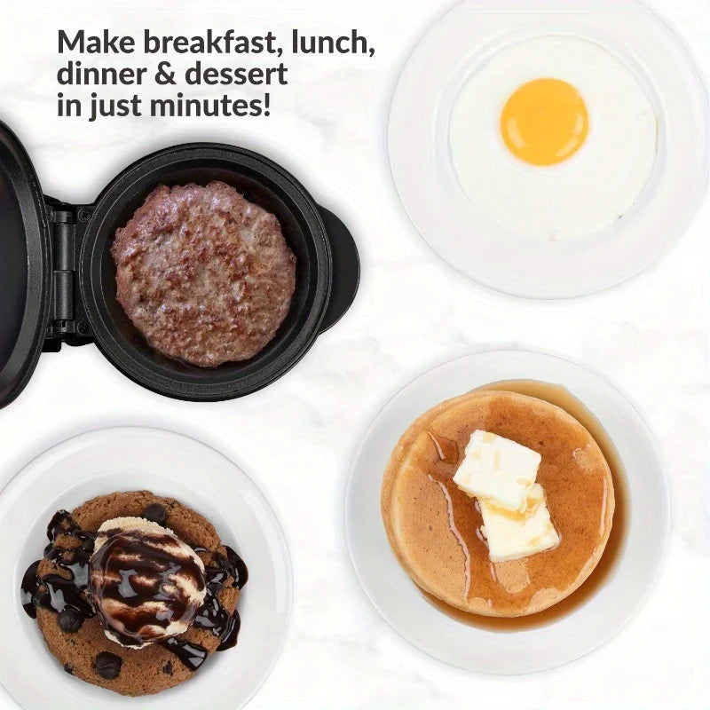 Mini Electric Waffle Maker Sandwich Cake Oven Breakfast