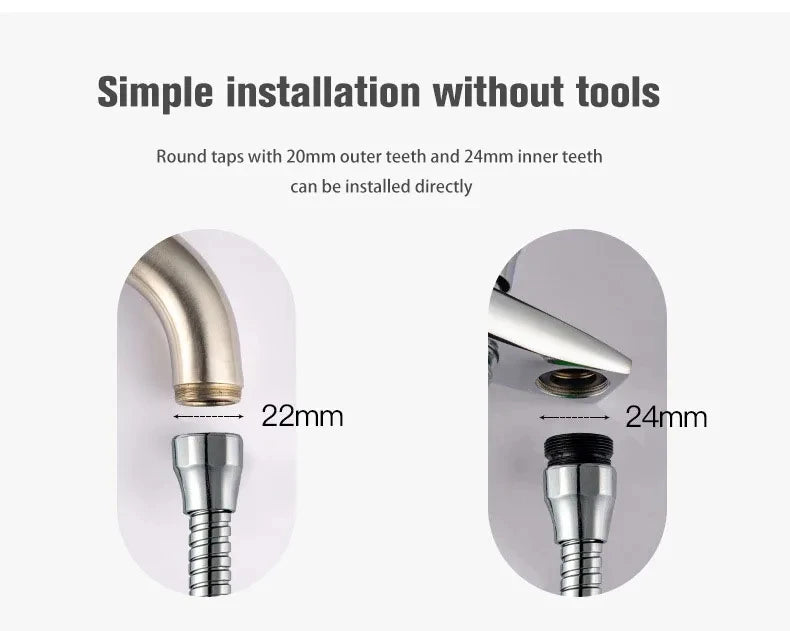 2/3 Mode Faucet 360 Degree Rotation Filter Extension