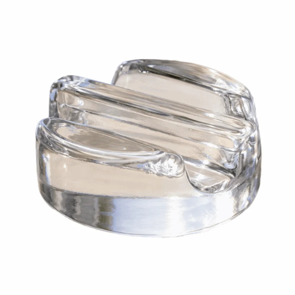 Fermented Glass Weights Handle Clear Wide Mouth Mason