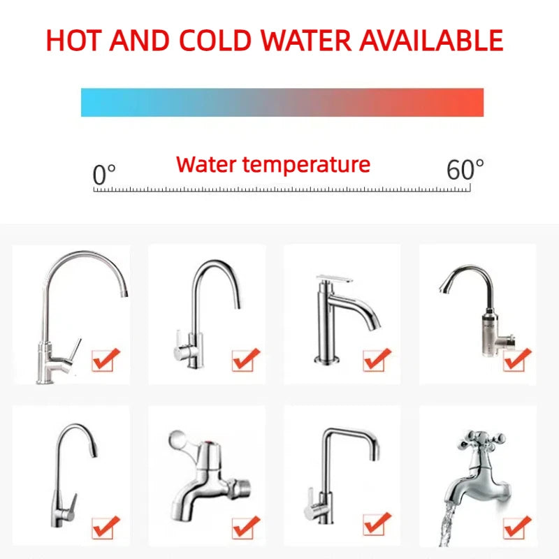 Universal 360 Rotation Faucet Bubbler Swivel Water Saving