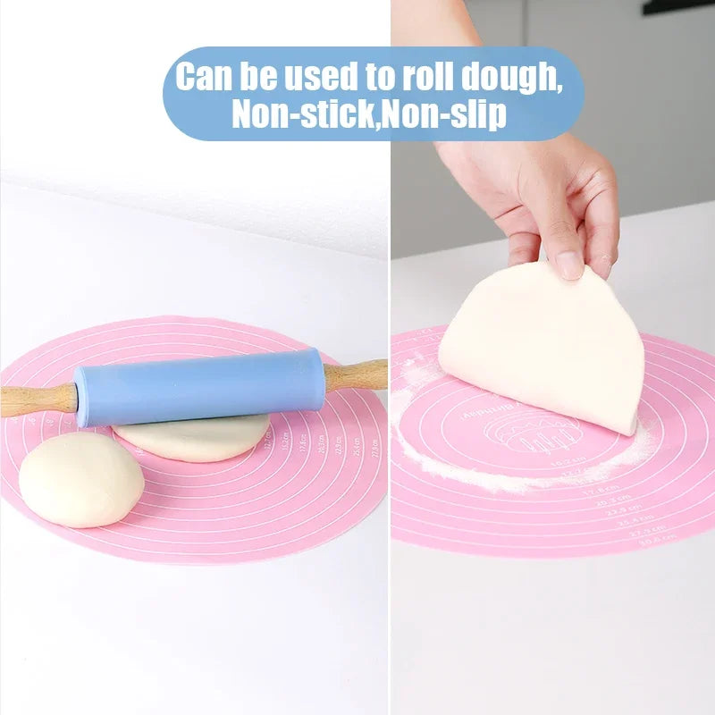 Silicone Cake Mat 12 Inch Round Silicone Mat